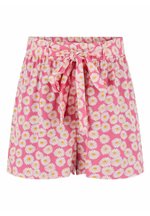 Dizzy Belted Shorts Rose