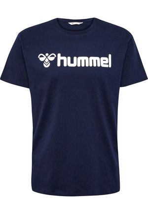 Hummel T-shirt con stampa - marine