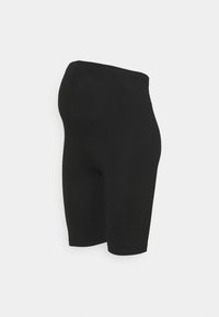 MAMALICIOUS MLSANNIE BIKER 2 PACK - Shorts - black