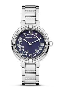 Ej vald, silver coloured blue