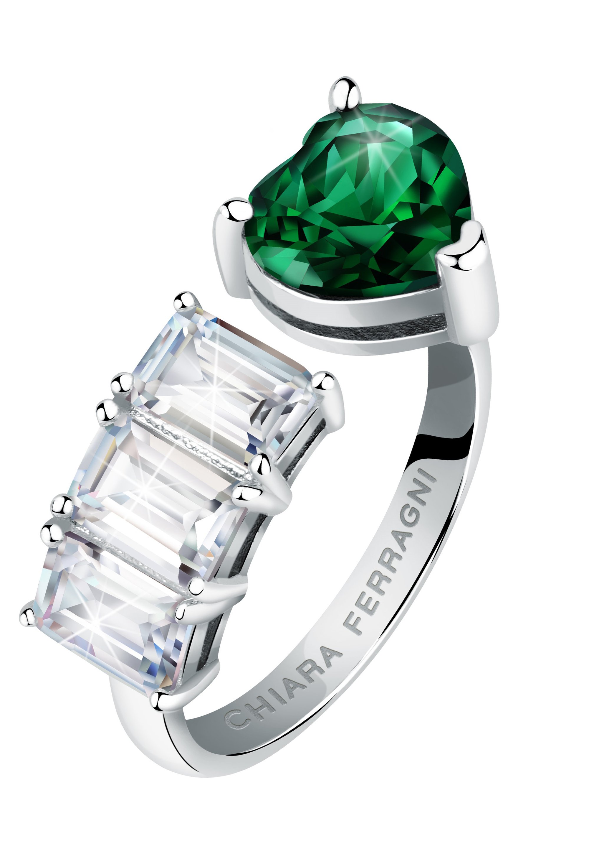 CHIARA FERRAGNI Anello silberfarben/argentato