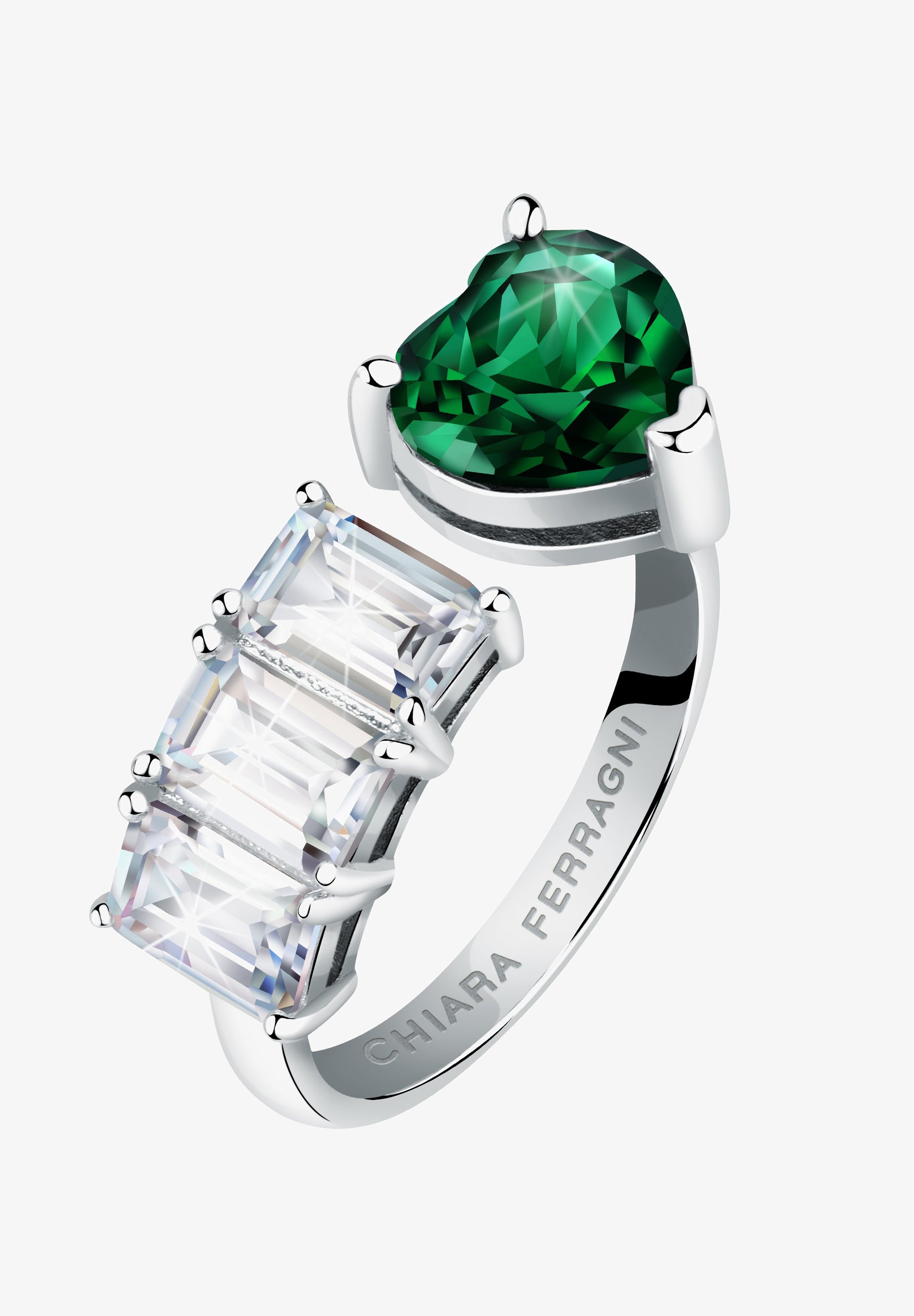 CHIARA FERRAGNI Anello silberfarben/argentato - Main Image