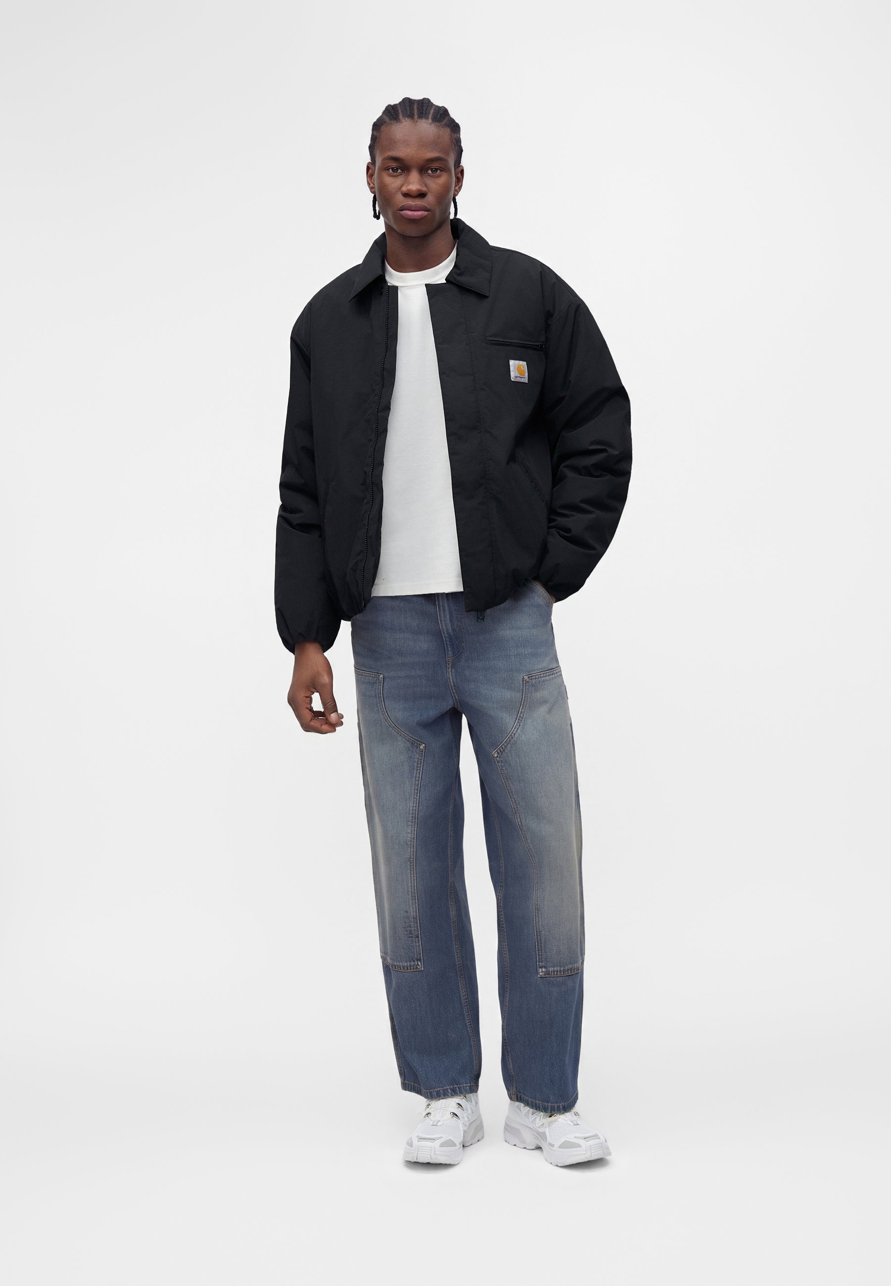 Carhartt WIP STANWOOD JACKET - Winter jacket - black - Zalando.co.uk