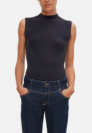 comma Strickpullover - blau