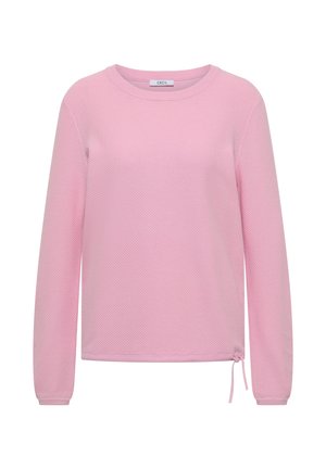 Cecil, PULLOVER MIT RUNDHALS UND STRUKTUR - Longsleeve - mellow rose