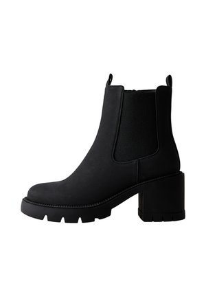 WIDE FIT  CHELSEA - Botines con plataforma - black