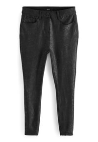 Next PONTE  - Jeans slim fit - black coated