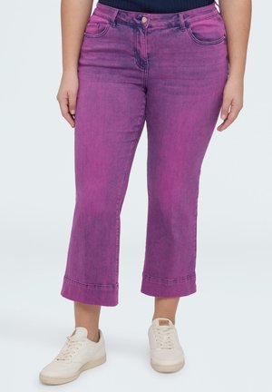 KICK LAVAGGIO - Jeans bootcut - viola