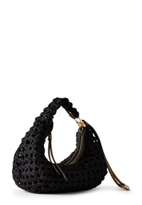 Borbonese LA NIDO HOBO MINI - Borsa a mano - black op natural