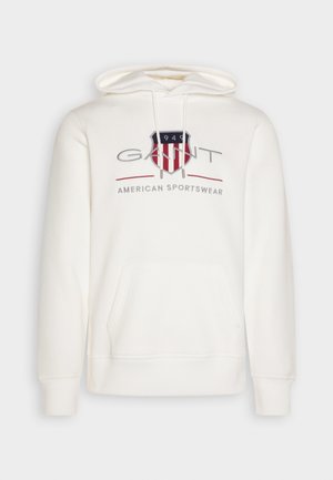 GANT ARCHIVE SHIELD HOODIE - Hoodie - eggshell