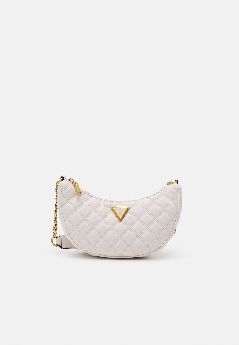 Guess GIULLY TOP ZIP SHOULDER - Håndtasker - ivory