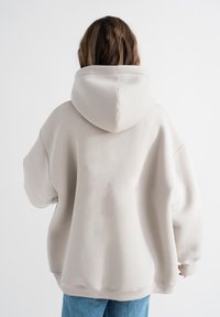 MIRONS EMBROIDERY - Hoodie - taupe