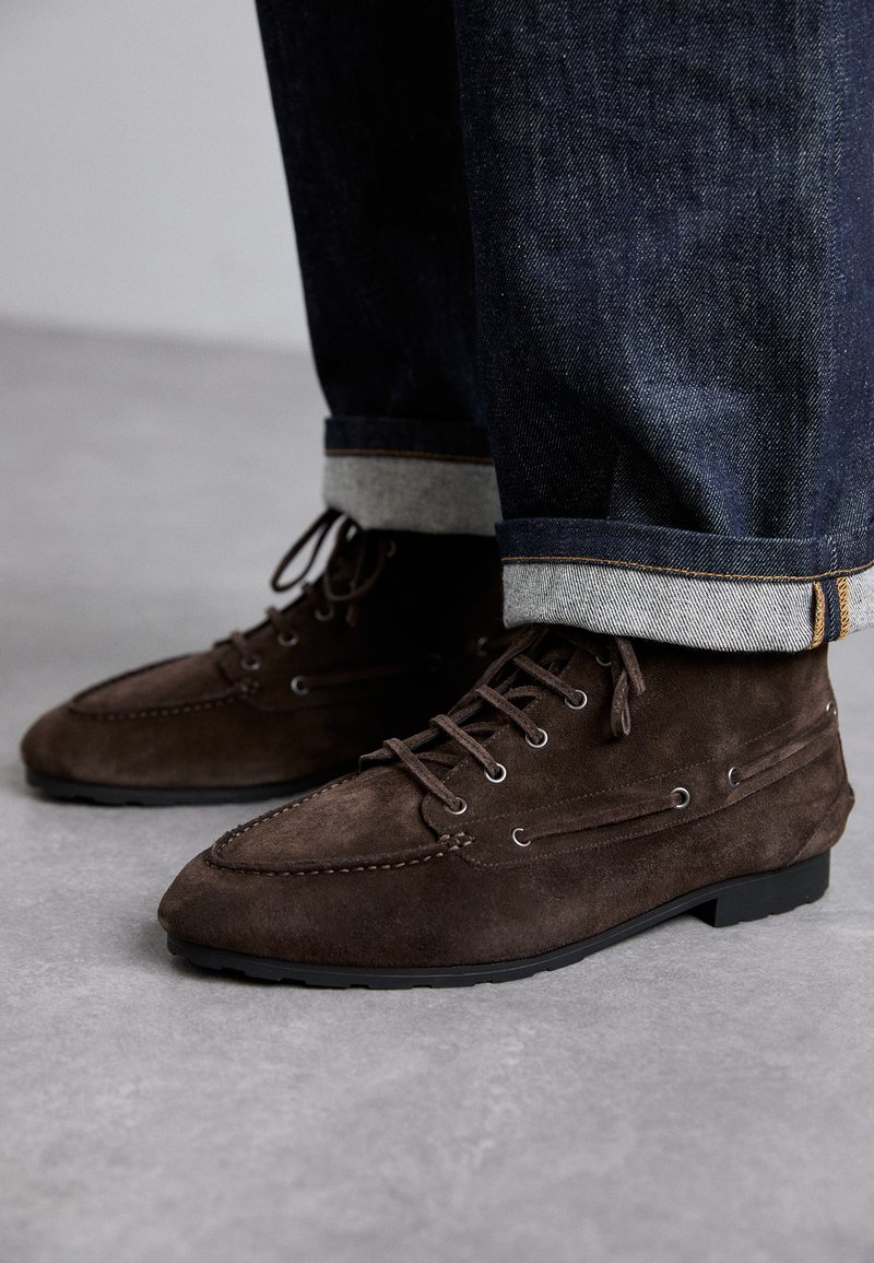 Bally PLUME PAPHOS - Ankle boots - ebano/brown - Zalando