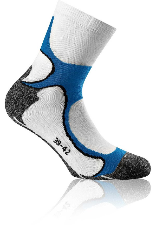 BASIC UNISEX RUNNING 4ER  OUTDOOR, WALKING - Socks - weiß blau2