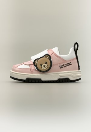 MOSCHINO, UNISEX - Αθλητικά παπούτσια - pink/white/black