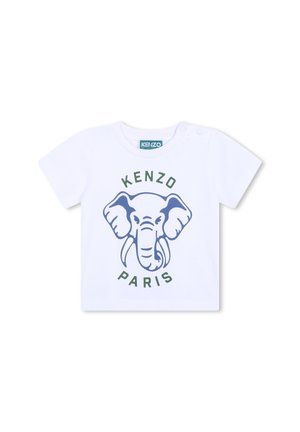 KENZO kids SHORT-SLEEVED - T-shirt print - blanc