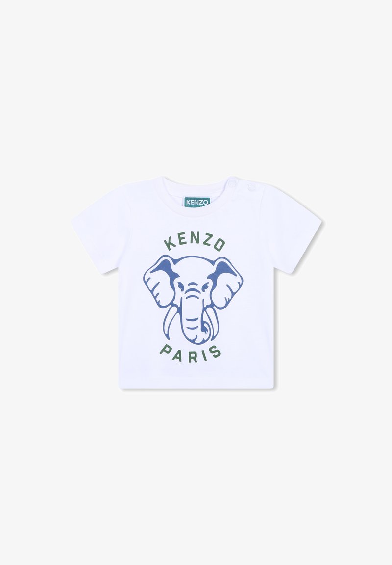 KENZO kids SHORT-SLEEVED - T-shirt imprimé - blanc