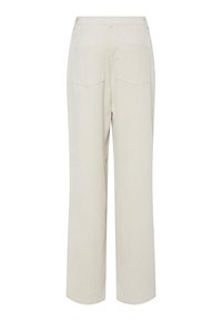 Pieces PCEFFI WIDE PANT  - Pantaloni - egret