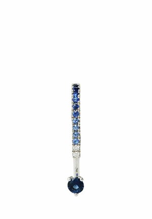 INDIVIDUAL DE DE CON ZAFIROS Y DIAMANTES - Pendientes - white