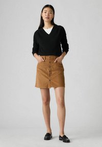 Levi's® RETRO BUTTON FRONT - Minirok - sweet honey