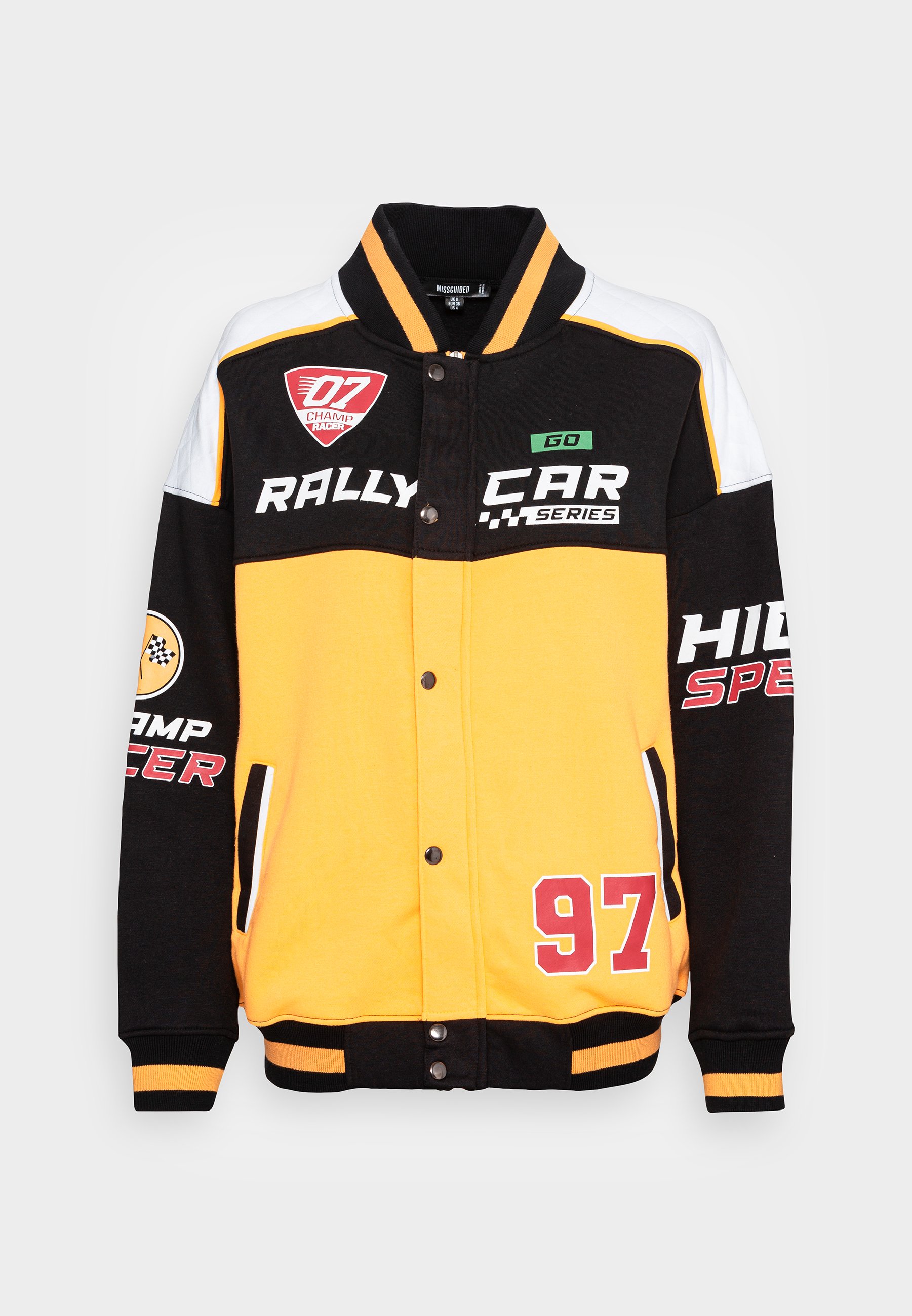 Missguided MOTOCROSS BUTTON VARSITY 