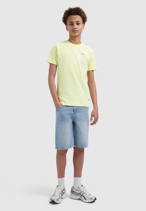 Ballin, REGULAR FIT CREWNECK SS T-SHIRTS - T-shirt print - yellow