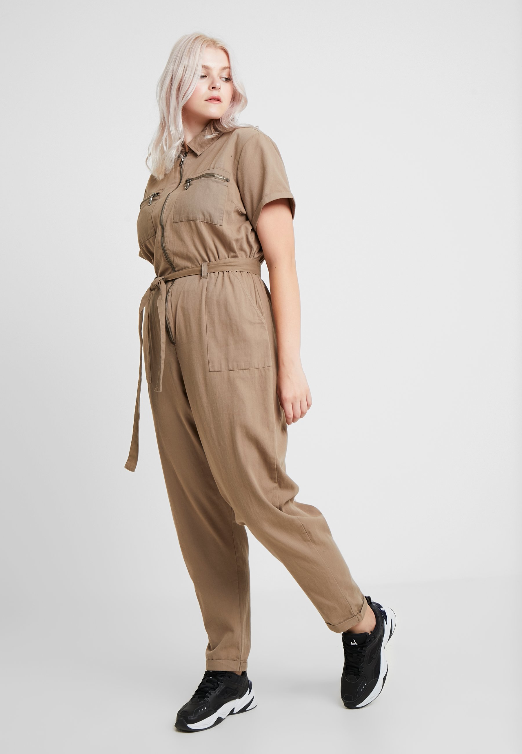 new look khaki boiler suit