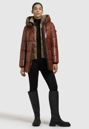 GRANA - Wintermantel - coconut brown