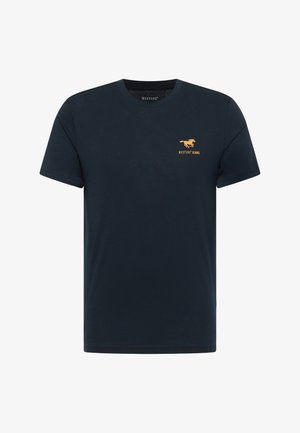 Mustang Basic T-shirt - blau