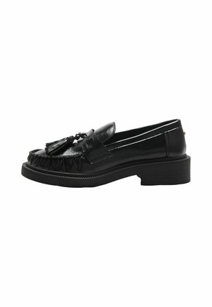 Lipsy, TASSLE DETAIL CHUNKY SMART LOAFERS - Slipper - black