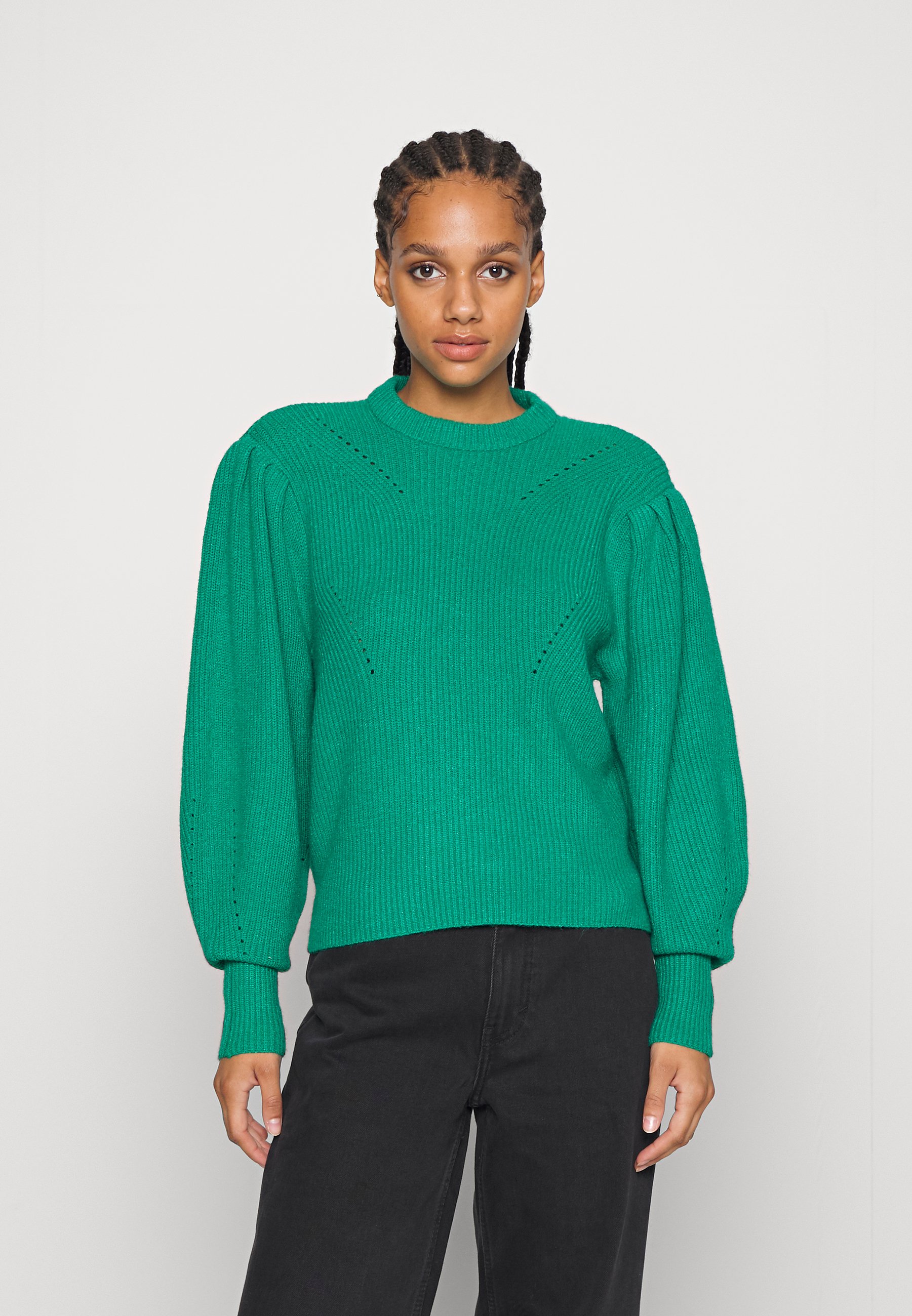 ONLY ONLFIA KATIA - Pullover - lush meadow/vert - ZALANDO.FR