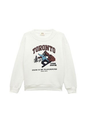 Sweatshirt - beige
