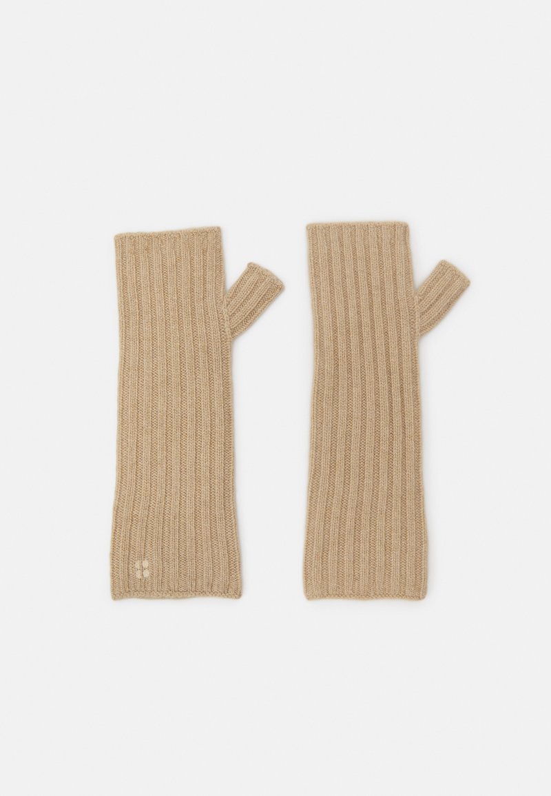 Sweaty Betty FINGERLESS MITTENS Fingerless gloves hazel beige/beige