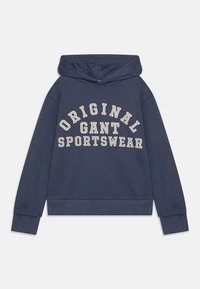 GANT Jersey con capucha - blue