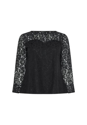 Yours Clothing, PLUS SIZE LONG SLEEVE TOPS - Blouse - black