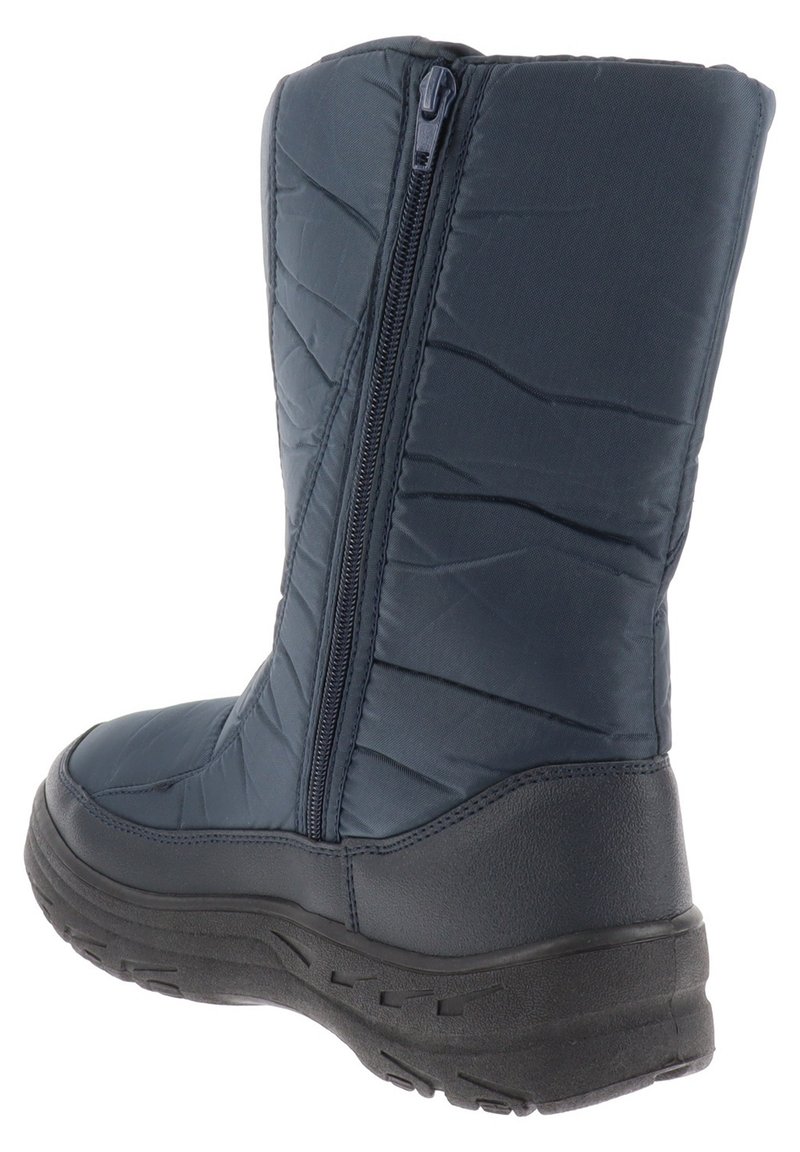 AXA SHOES Botte De Neige Homme - Chaudes, Antidérapantes & Confortables (Noir, Taille 44)