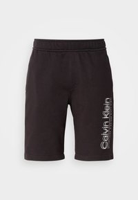 DOUBLE LOGO - Trainingsbroek - black