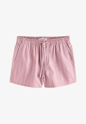 Next, REGULAR FIT - PULL ON SHORTS . - Lühikesed teksad - pink stripe
