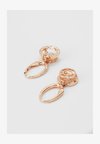 UNA DROP EARRINGS ROUND CUT - Náušnice - rose gold-coloured