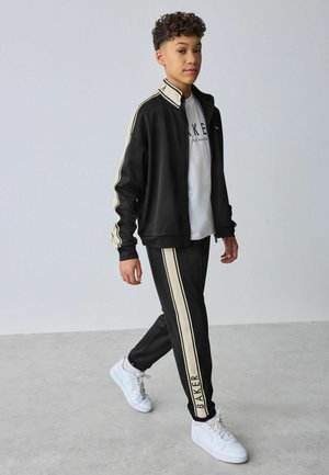 REGULAR FIT - ZIP THROUGH  JOGGER SETS   - Trainingspak - black
