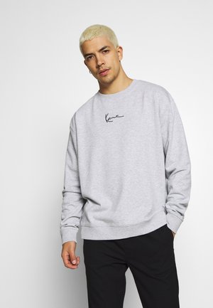 SIGNATURE CREW - Sweatshirt - grey/black