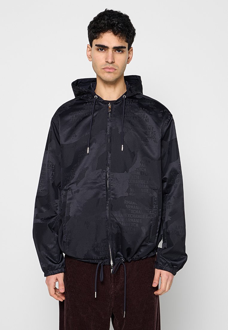 Armani Exchange Lichte jas donkerblauw Armani Exchange Lichte jas donkerblauw