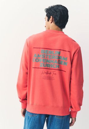 GRAPHIC REGULAR FIT - Mikina - coral pink