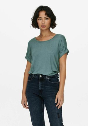 ONLY ONLMOSTER S/S O-NECK TOP NOOS JRS - T-shirts basic - north atlantic