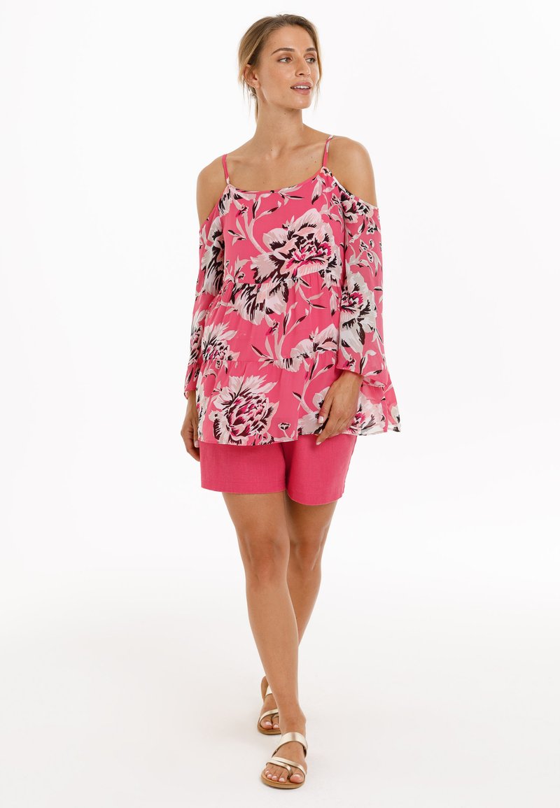 Damen Kleider | Marc Aurel Shorts lobster/koralle - OD33363 Damen Kleider | Marc Aurel Shorts lobster/koralle - OD33363