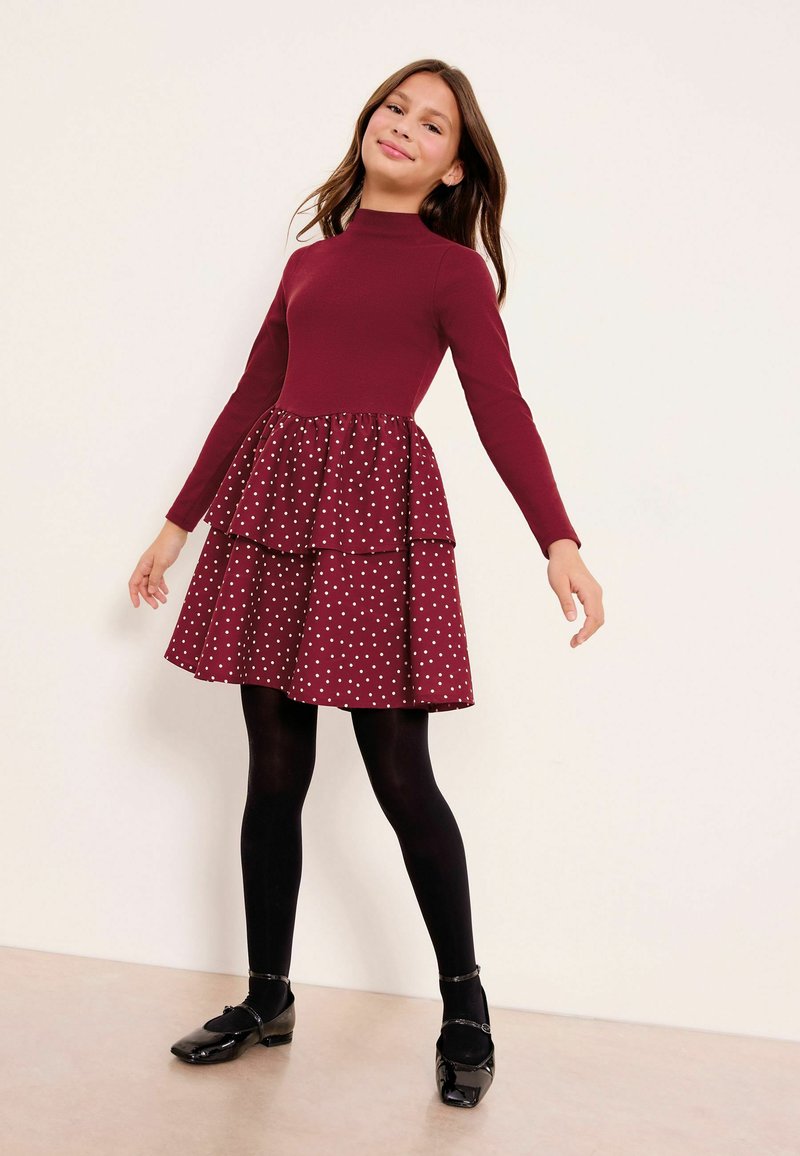 shein black prom dresses Warm Fleece Tights in Dune – From Rachel main image 1