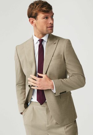 STRIPE-REGULAR FIT - Anzugsakko - neutral