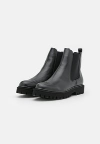 Even&Odd Wide Fit Botas clássicas de cano curto - black