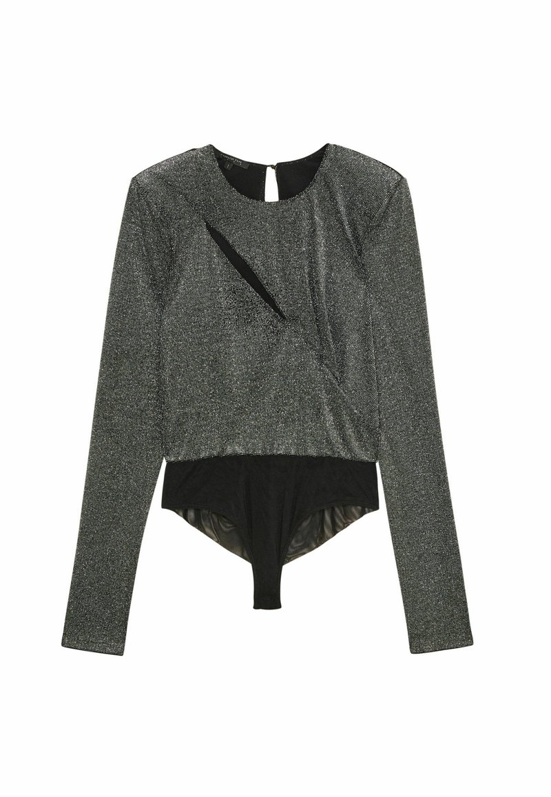 PATRIZIA PEPE Longsleeve zilverkleurig
