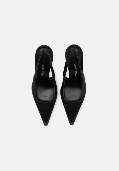 David Koma SLING BACK - Obuv na vysokom opätku - black